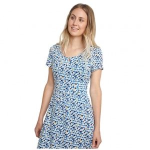 Inky Blue Crebawthan Seasalt Cornwall Dress